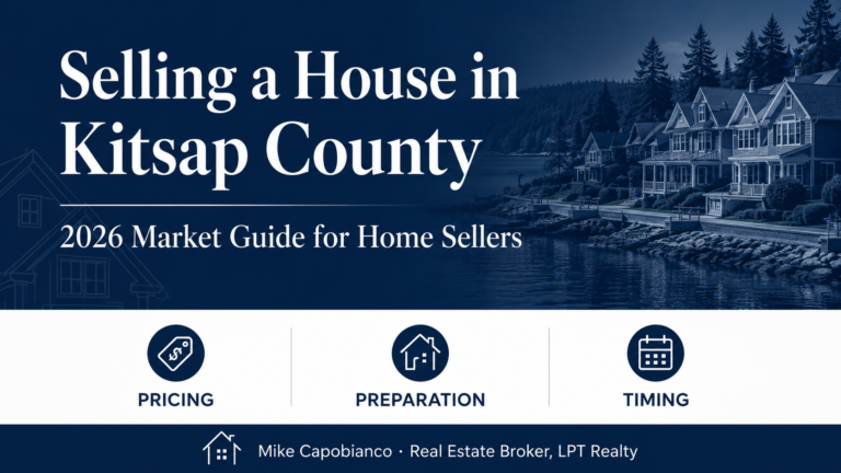 Selling a house in Kitsap County - 2026 market guide for home sellers